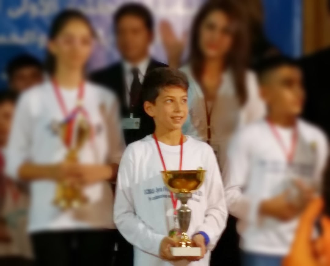 Syrian National Tournament of UC MAS, Third place for Tim Zgeybi